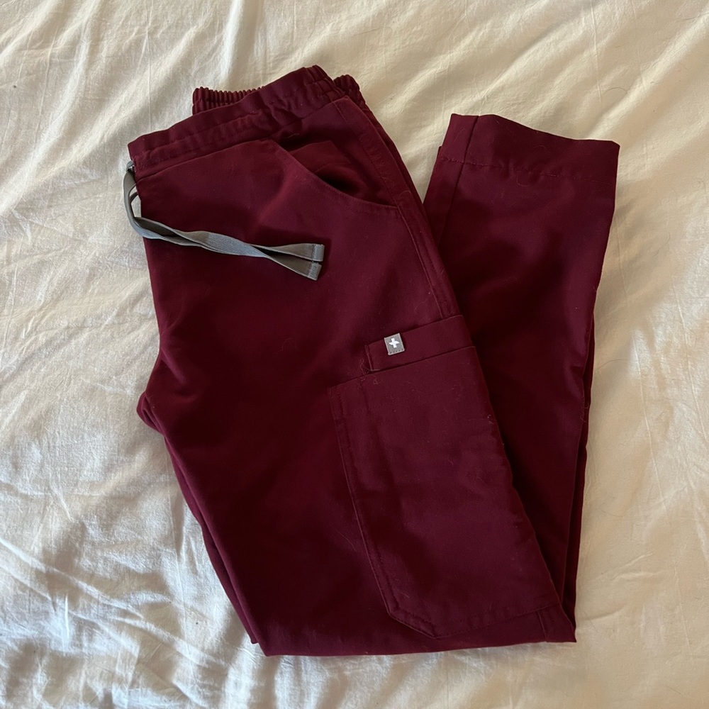 Figs Yola Burgundy XXSP